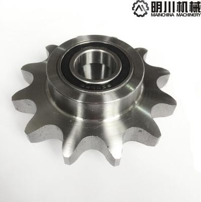 C Type Roller Chain Idler Sprocket 45C Material Customized With Heat Treatment